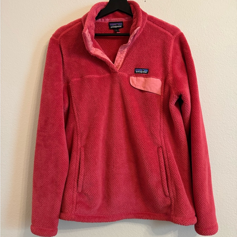 Patagonia Womens Re-Tool Snap-T Fleece Pullover Sweater Large